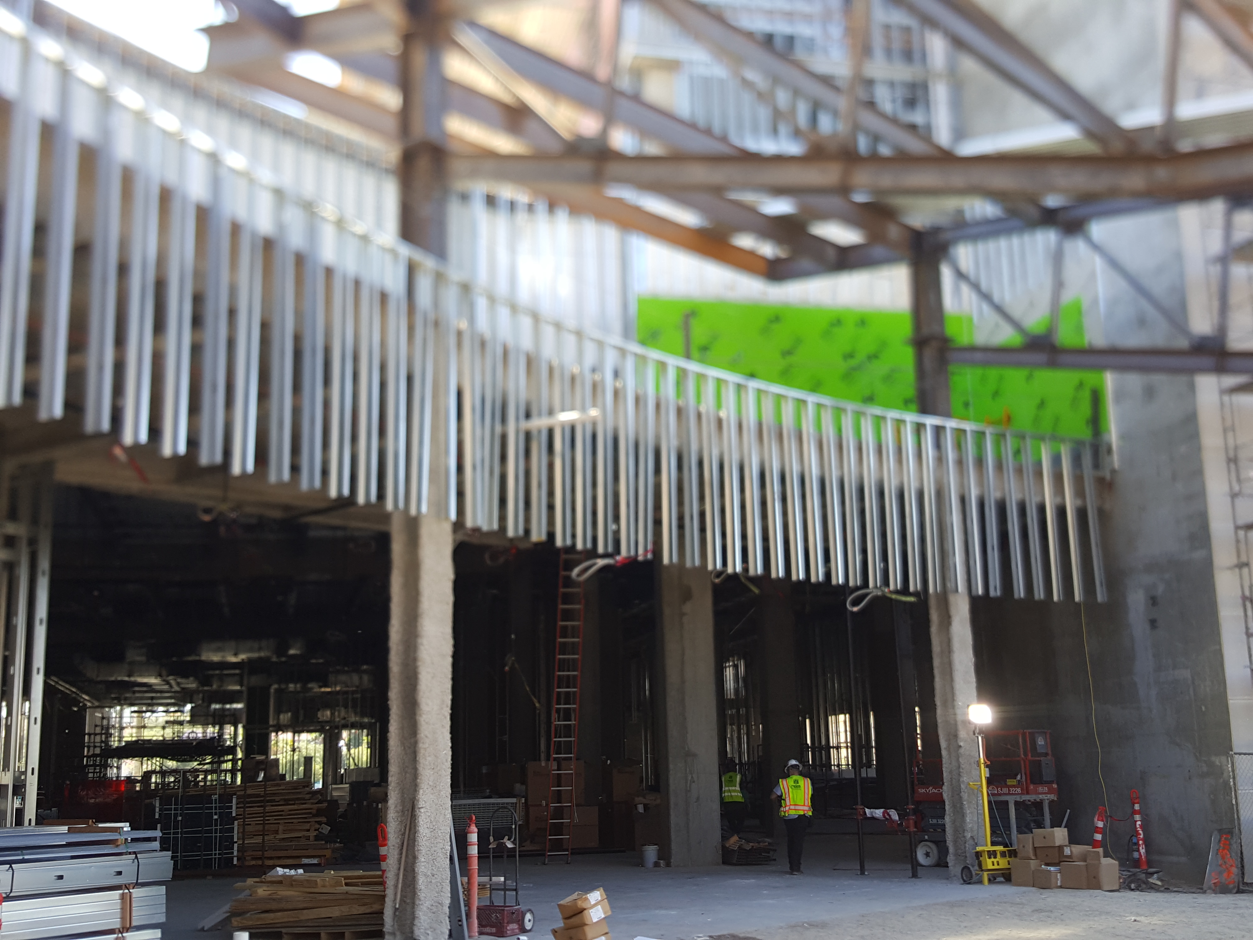 Commercial metal framing construction